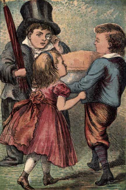 T took it. V viewed it. W wanted it.