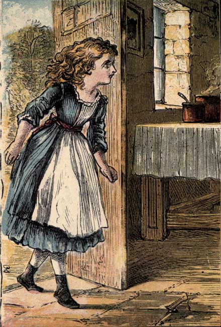 Little Silverlocks enters the Bears' dwelling.